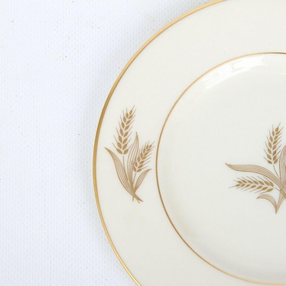 Vintage Harvest by Lenox Golden Wheat Pattern Bread and Butter Plate 6 1/4" USA - Picture 2 of 5